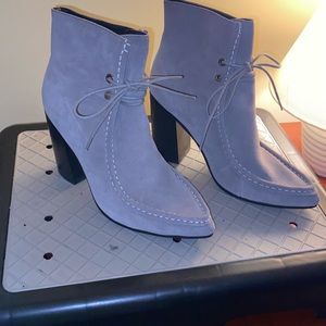Sol Sana Grey Suede Ankle boots. Worn only once.